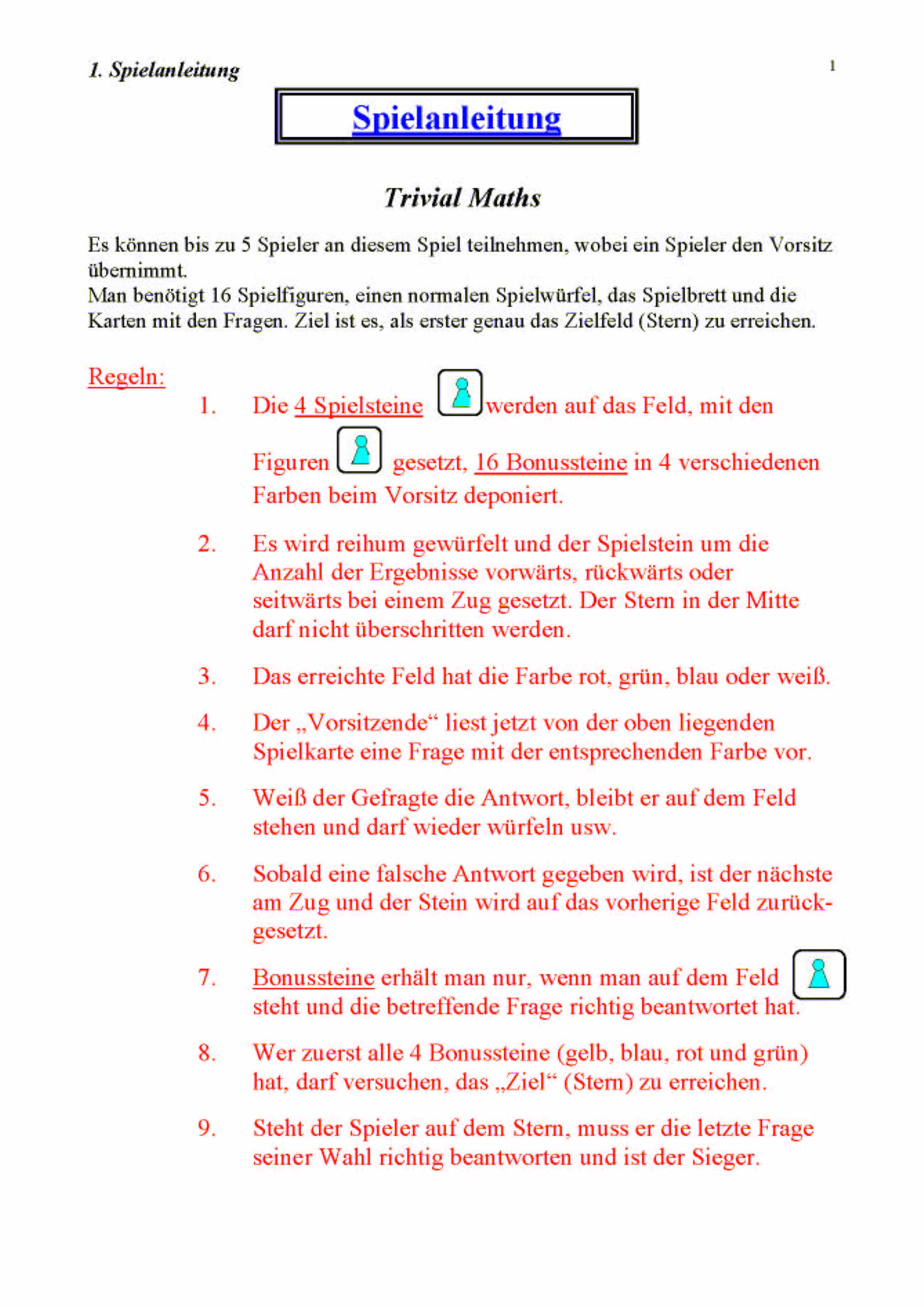 Spielanleitung