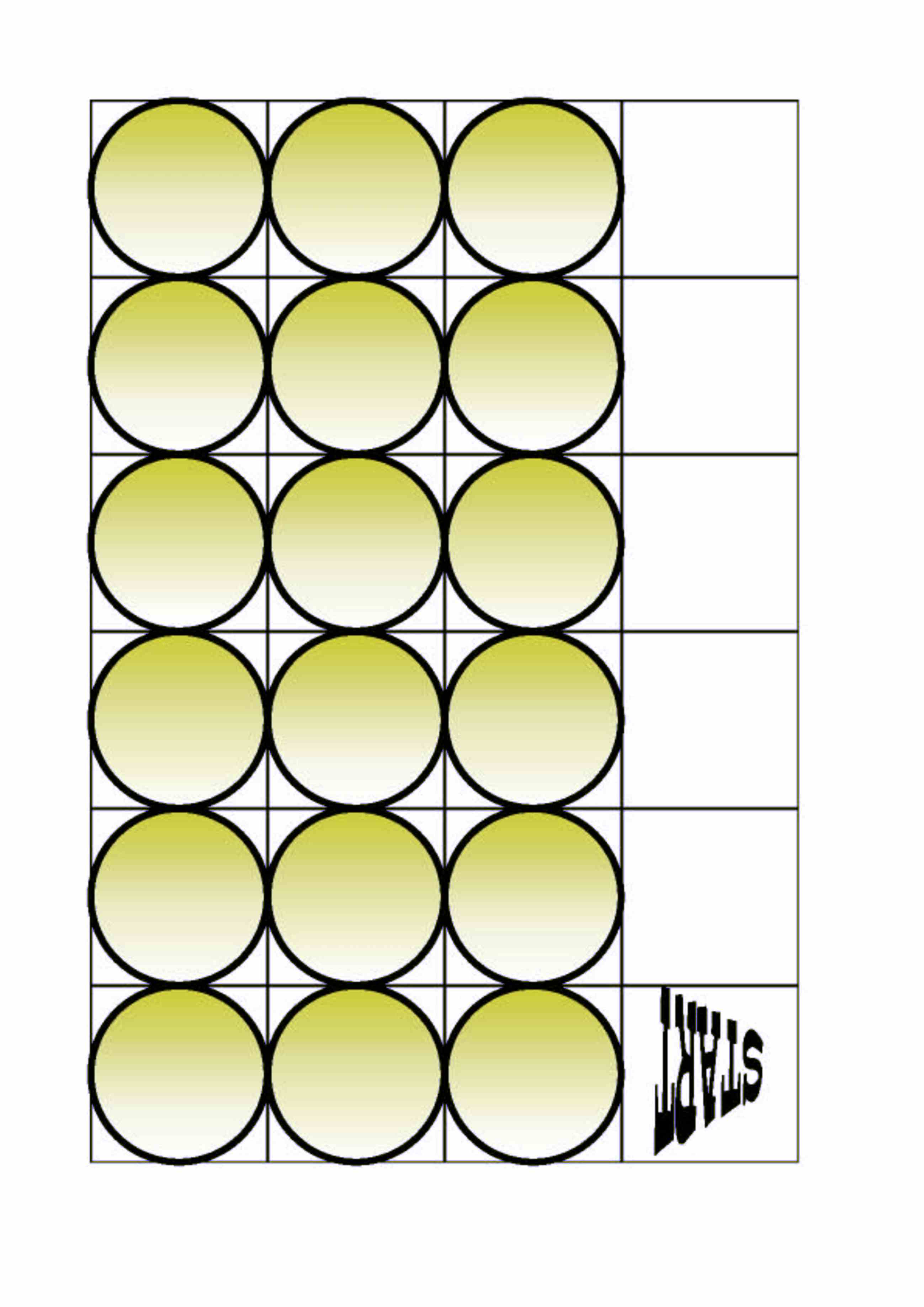 Spielbrett (linke Hlfte)